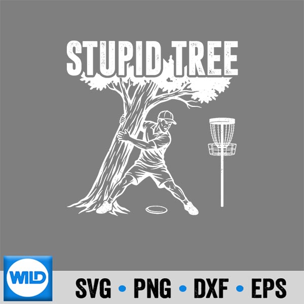 AngryDiskGolfPlayerSayingStupidTree