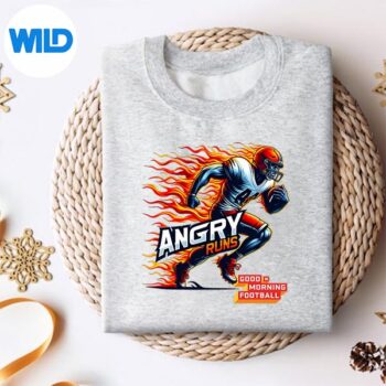 AngryRunsGoodMorningFootballSportsweater