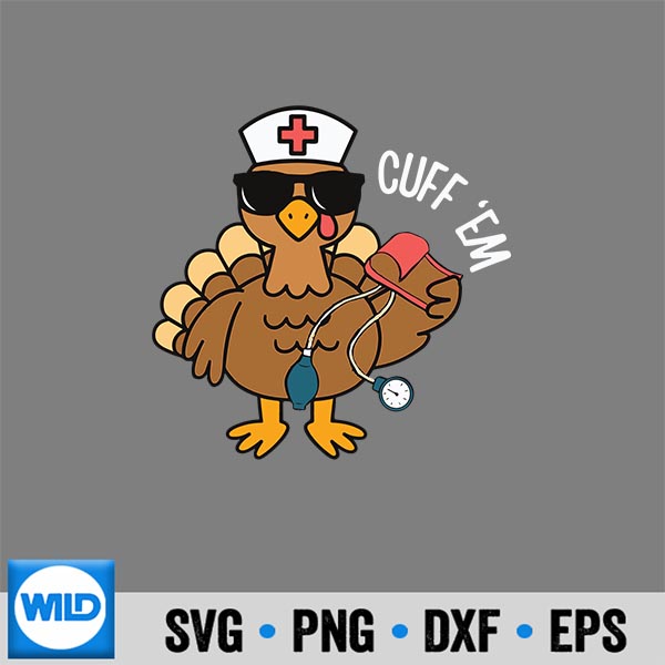 AutumnCuffEmTurkeyNurseRnThanksgiving