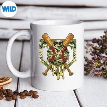 Baseball Drip For Ice Cream Dripping Baseball Camo PNG SVG for Cricut 5 BaseballDripForIceCreamDrippingBaseballCamomug