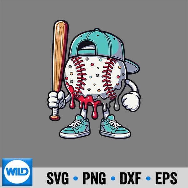 Baseball Life Style 101 Youth Drip Baseball SVG PNG Digital Download 6 BaseballLifeStyle101YouthDripBaseball
