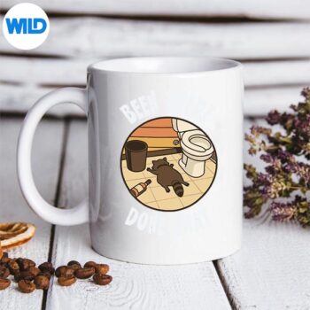 BeenThereDoneThatDrunkRacoonBathroommug