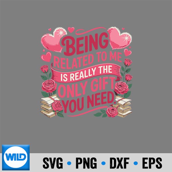 Being Related To Me Holiday Family Quote Silhouette SVG PNG 7 BeingRelatedToMeHolidayFamilyQuote
