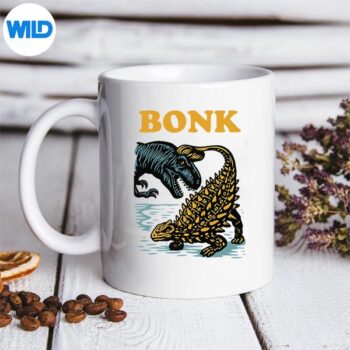 BonkDinosaurPrehistoricHumorVintagemug