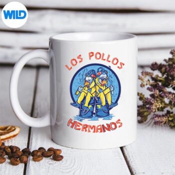 BreakingBadLosPollosHermanosHazmatSuitsTvShowmug
