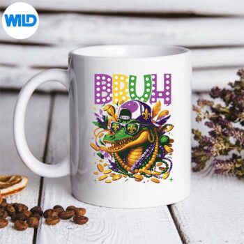 BruhAlligatorMardigatorMardiGrasGirlmug