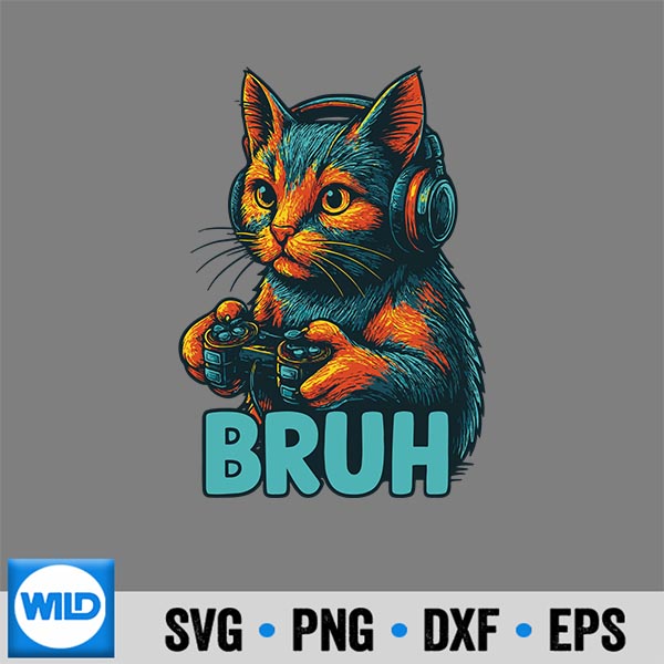 BruhCatGamerVideoGamesGaming