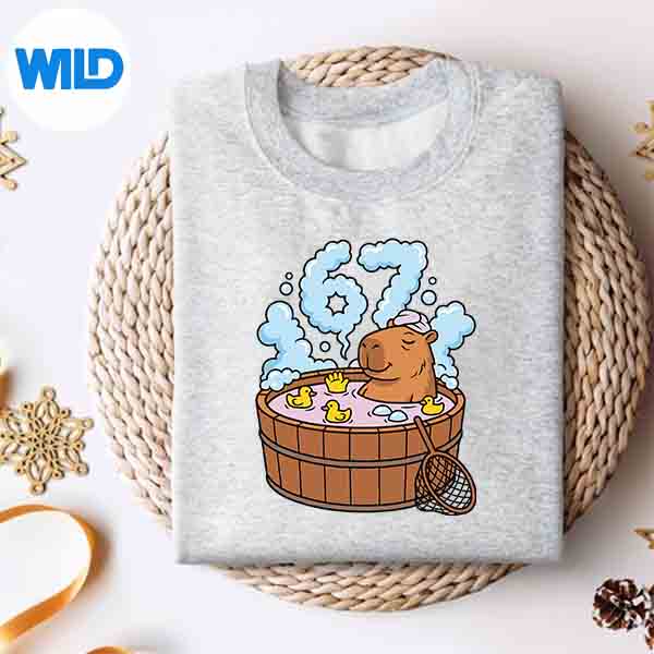 Capybara Bath Tub 67 Relaxed Meme Animal PNG SVG for Cricut 2 Capybara Bath Tub 67 Relaxed Meme Animal PNG SVG for Cricut - Image 2