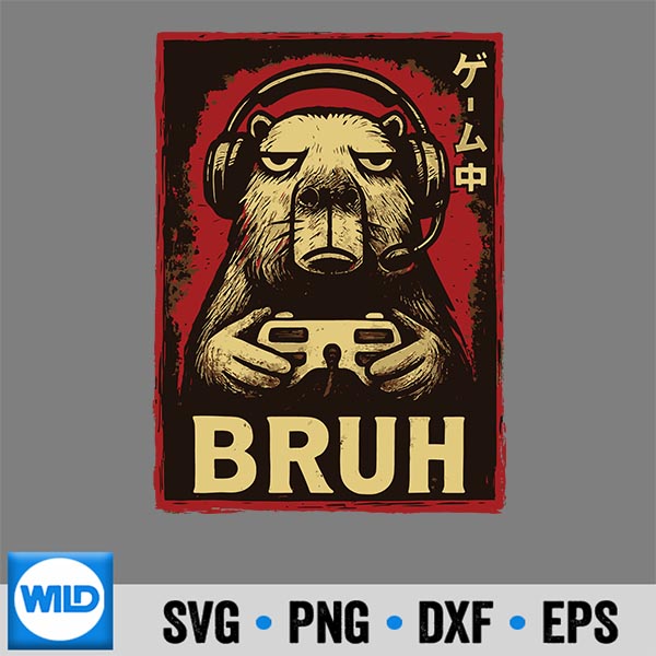 CapybaraGamerBruhGamingVintage