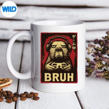 CapybaraGamerBruhGamingVintagemug