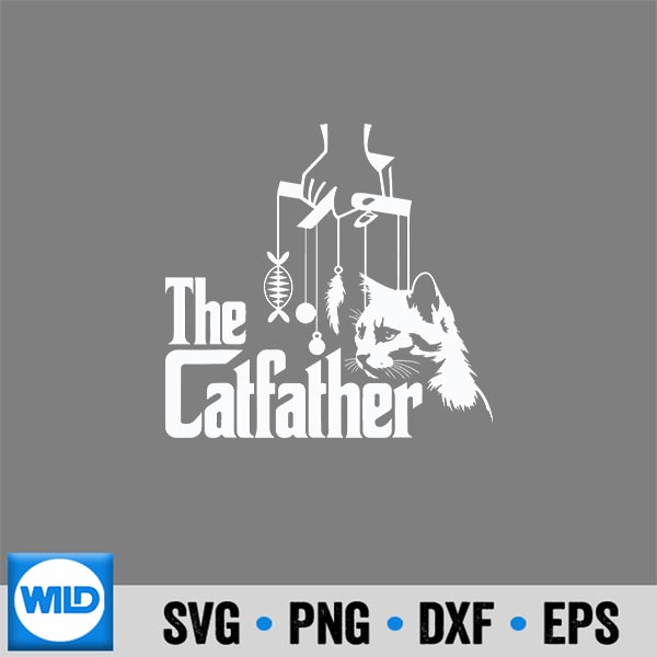 Cat Dad Life The Catfather Fathers Day Vintage Design for Cricut 7 CatDadLifeTheCatfatherFathersDayVintage
