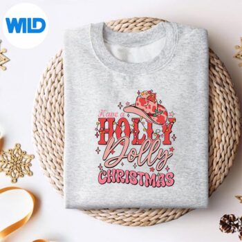 Christmas Have A Holly Christmas Jolly Cowgirl Xmas Digital Download 4 ChristmasHaveAHollyChristmasJollyCowgirlXmassweater