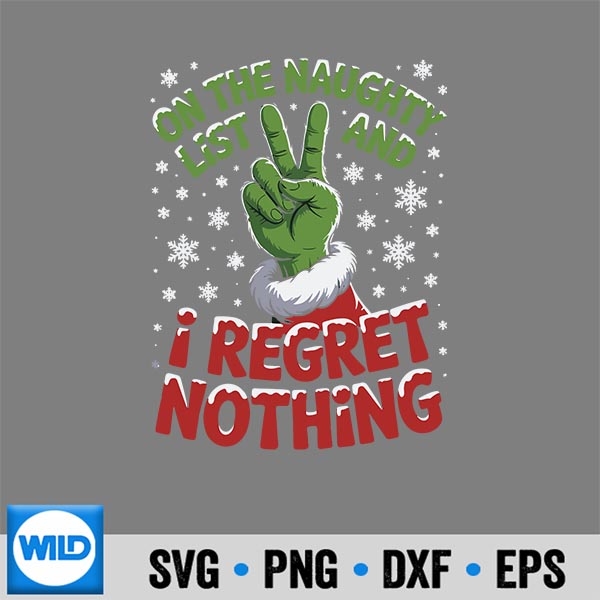 ChristmasOnNaughtyListRegretNothingXmas