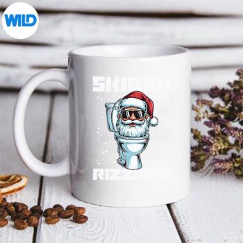 ChristmasSkibidiRizzmasToiletXmasMememug