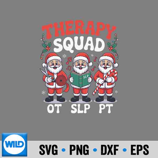 ChristmasSquadSlpOtPtSantaClausOccupationalTherapy