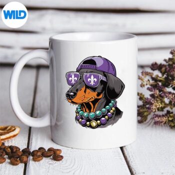 Cool Dachshund Mardi Gras Dog Lover Sunglasses Carnival SVG PNG Cut File 5 CoolDachshundMardiGrasDogLoverSunglassesCarnivalmug