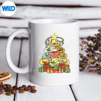 Cow Hat Christmas Tree Western Xmas Cut File 5 CowHatChristmasTreeWesternXmasmug