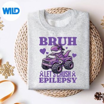 CrushEpilepsyAwarenessForBruhMonsterTrucksweater