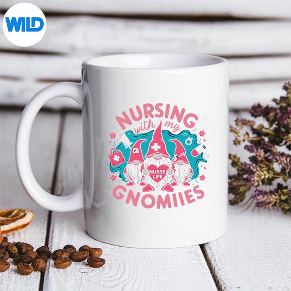 Cute Nursing With My Gnomies Gnome Nurse Life Valentines Day SVG PNG Digital Download 3 Cute Nursing With My Gnomies Gnome Nurse Life Valentines Day SVG PNG Digital Download - Image 3