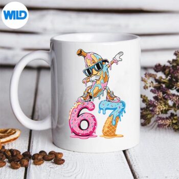 DabbingBanana67IceCreamDripSixSevenMememug