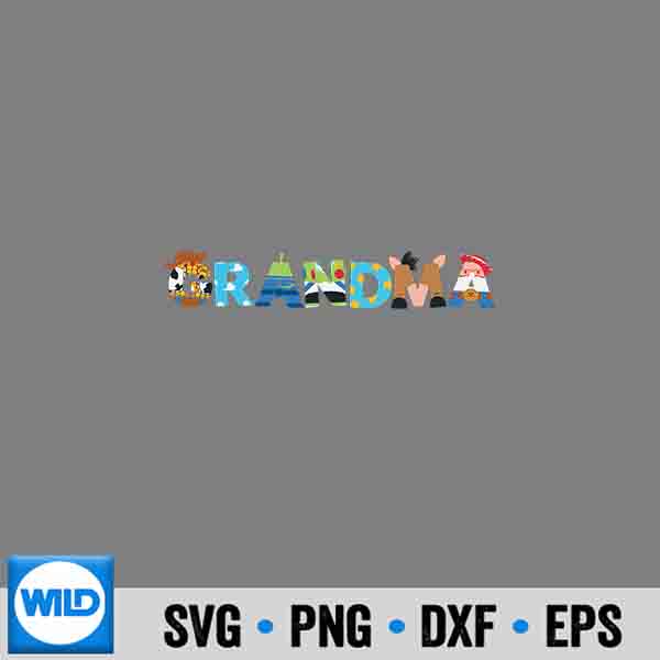Disney And Pixars Toy Story Grandma Family Trip PNG SVG for Cricut