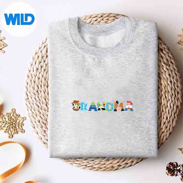 Alternative view of Disney And Pixars Toy Story Grandma Family Trip PNG SVG for Cricut