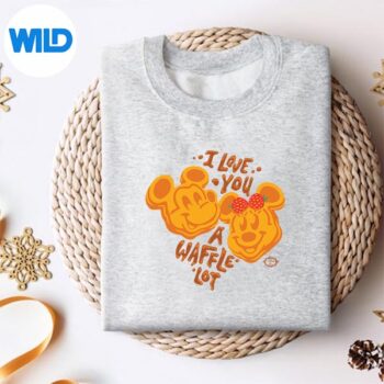 Disney Mickey Minnie Love You A Waffle Lot Valentines Day Vector Design 4 DisneyMickeyMinnieLoveYouAWaffleLotValentinesDaysweater