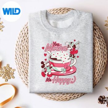 DisneyMickeyMinnieValentinesDayYouMochaMeHappysweater