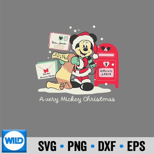 DisneyMickeyMouseAVeryMickeyChristmasRetroHoliday