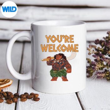 DisneyMoanaMauiConfidentPoseYoureWelcomeRetromug