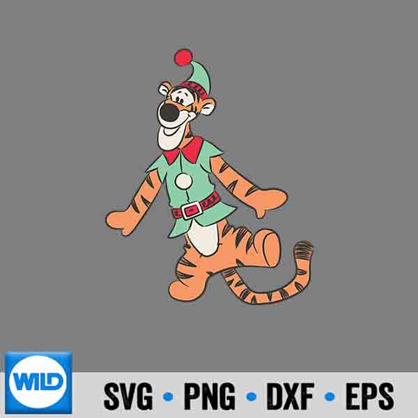 DisneyTiggerChristmasElfWinnieThePoohHoliday