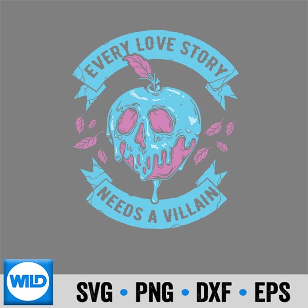 Disney Villains Valentines Day Love Story Poison Apple Digital Download 7 DisneyVillainsValentinesDayLoveStoryPoisonApple
