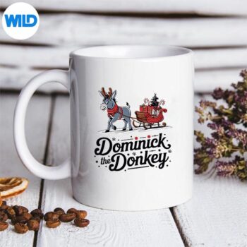 Dominick The Donkey Christmas Sleigh Holiday Cut File 5 DominickTheDonkeyChristmasSleighHolidaymug