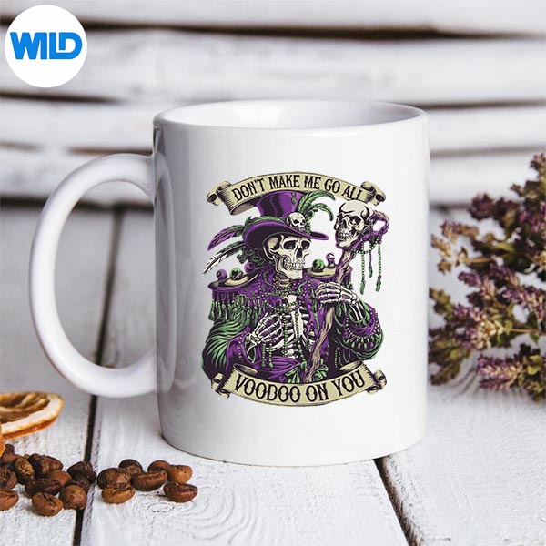 Dont Make Me Go All Voodoo On You Skeleton Mardi Gras Skull SVG PNG 3 Dont Make Me Go All Voodoo On You Skeleton Mardi Gras Skull SVG PNG - Image 3
