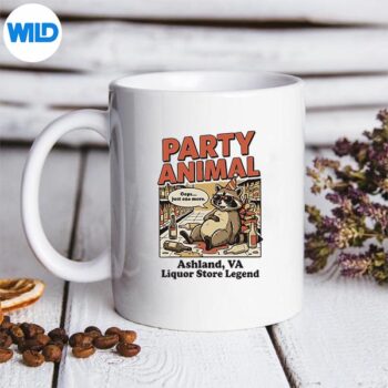 DrunkRaccoonAshlandVaLiquorStorePartyAnimalmug