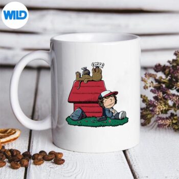 ElevenPinkEatYourDamnPieStrangerThingsmug