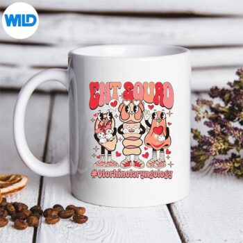 Ent Squad Otolaryngologist Ent Valentines Day Digital Design 5 EntSquadOtolaryngologistEntValentinesDaymug