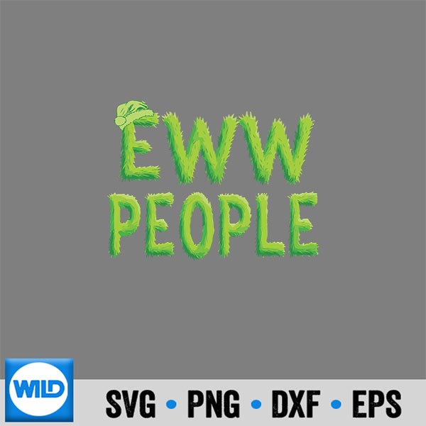 Eww People Santa Hat Green Christmas Matching Design for Cricut 6 EwwPeopleSantaHatGreenChristmasMatching