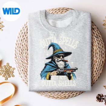 Fantasy Wizard Meme Outta Spells But Not Outta Shells Design for Cricut 4 FantasyWizardMemeOuttaSpellsButNotOuttaShellssweater