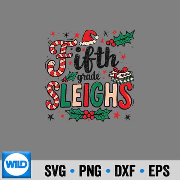 FifthGradeSleighsChristmasTeacher