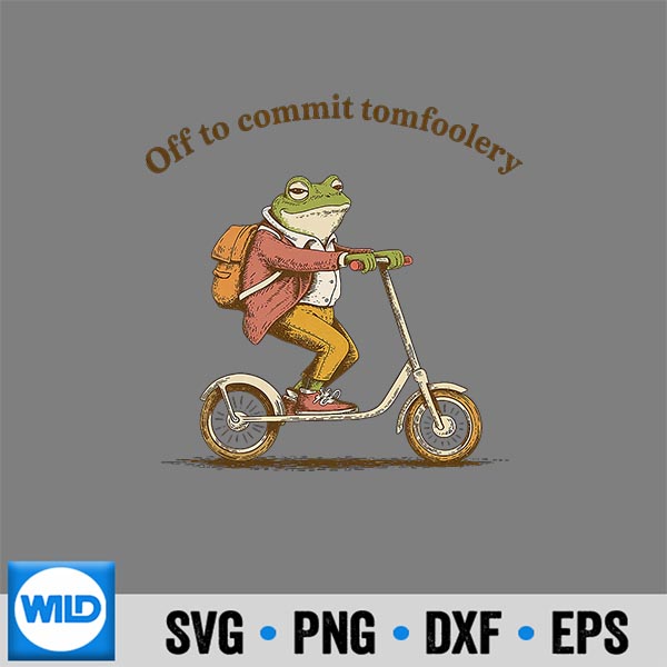 FrogToadCottagecoreOffToCommitTomfoolery