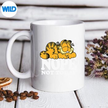 GarfieldNopeNotTodayLazyCatmug