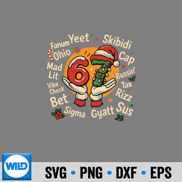 GenZChristmas67MemeHolidayTrendy