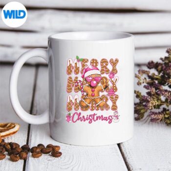 GingerbreadMerryChristmasCutePinkChristmasGirlsmug
