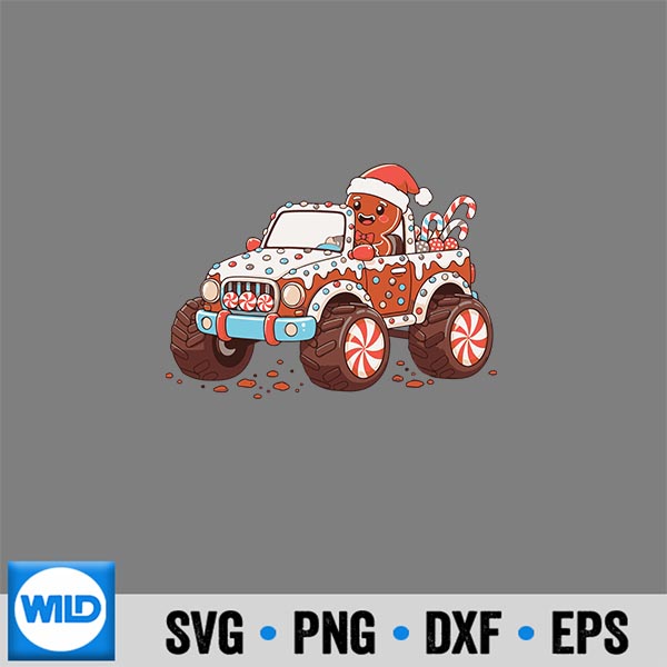 GingerbreadXmasCandyTruckChristmasBaking