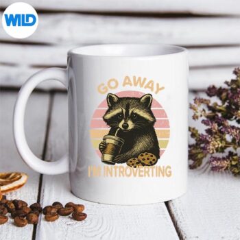 GoAwayImIntrovertingRaccoonSarcasticmug