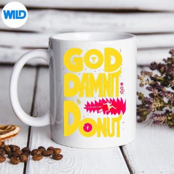 GoddammitDonutBookLoverForWomanmug