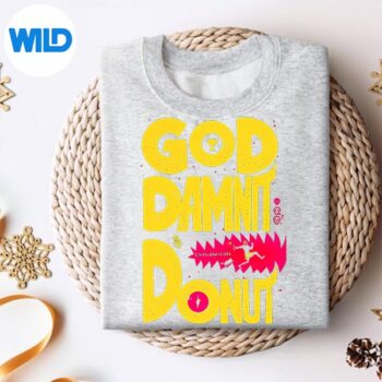 GoddammitDonutBookLoverForWomansweater