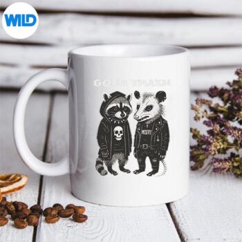 Goth Trash Gothic Raccoon Goth SVG PNG Cut File 5 GothTrashGothicRaccoonGothmug