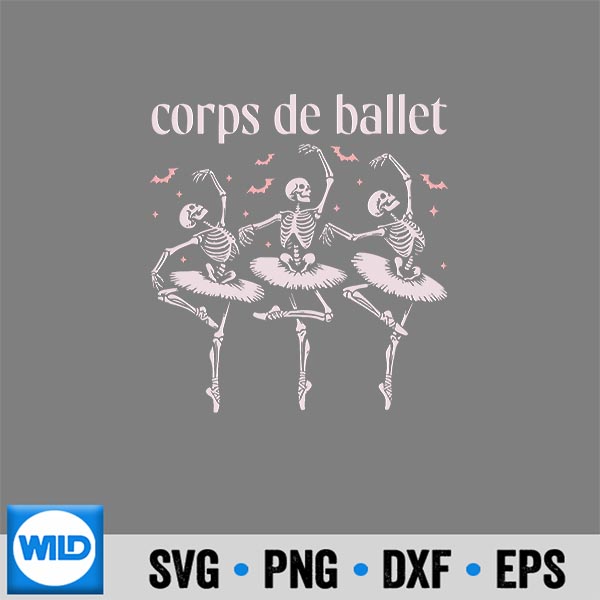 Halloween Ballet Dance Skeleton Ballerina Dance Teacher SVG PNG Digital Download 6 HalloweenBalletDanceSkeletonBallerinaDanceTeacher